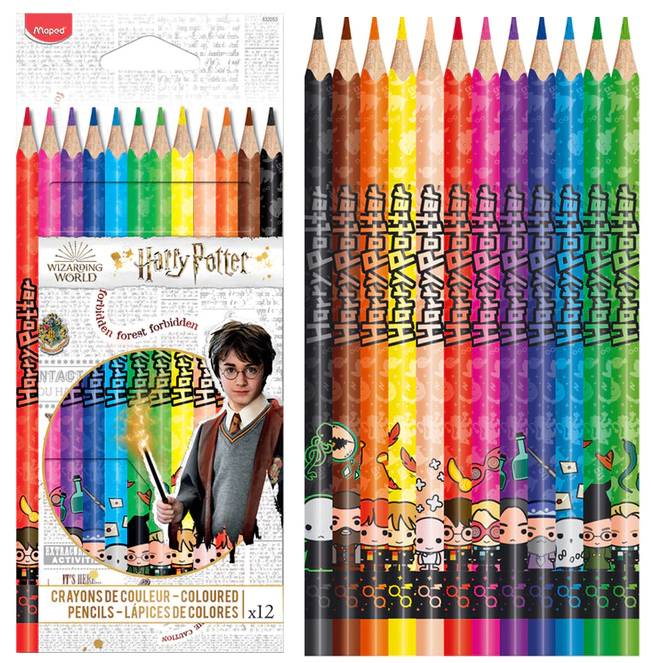 Lápices de colores Harry Potter